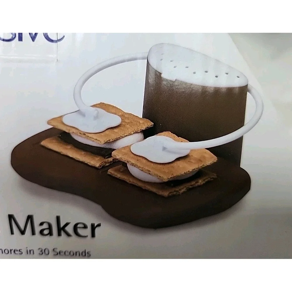New Microwave S'mores Maker Yummy S'mores In 30 Seconds Easy Fun Kids Grandkids